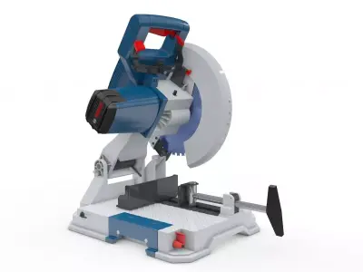 Iron Chop Saw  3D model