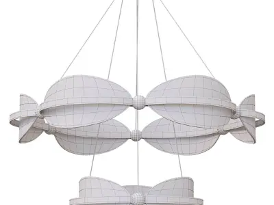 Breeze pendant lamp 3D model