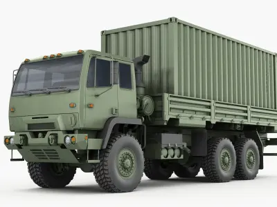 M1085 container truck 3D model