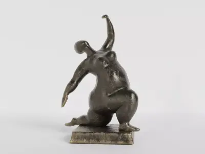 Dancer Sculpture 3D model