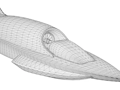 Hustler Low-poly 3D model