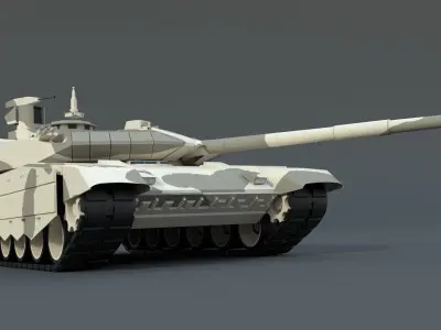 T90 MS 3D model
