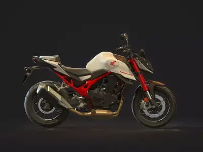 Base model Honda CB 750 Hornet 2023 3D model