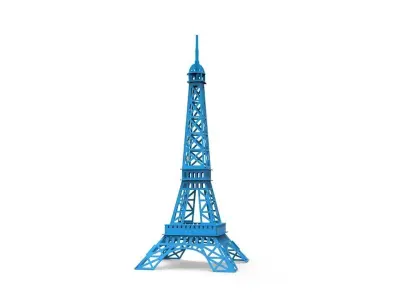 Eiffel tower 3D Model 3D print model purchase