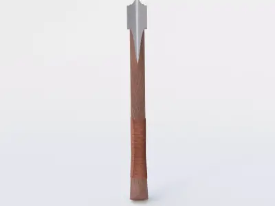 AXE EOODEN HANDLE Free 3D model