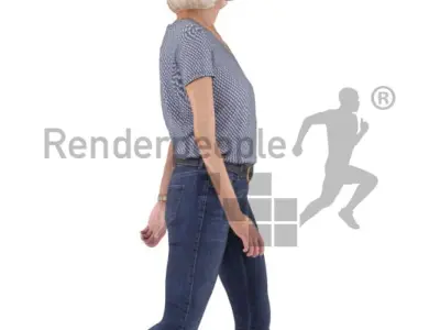 Beatrice Animated 003 Walking