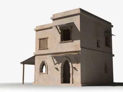 Arab x1 Low-poly 3D model