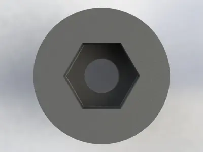 Soquete 38mm x 1 pol Socket 3D model