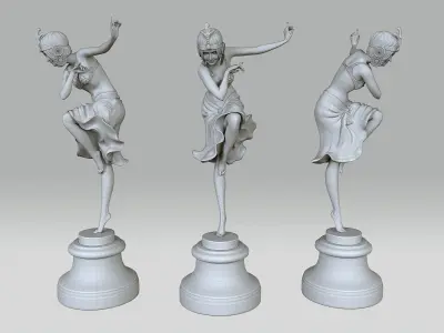 sculpture Dancer  3D model
