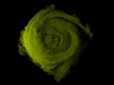 Tornado powder 3D model