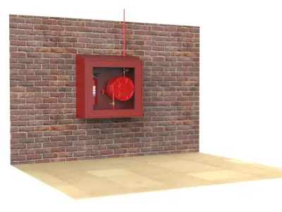 Industrial Fire Equipment model 3D model
