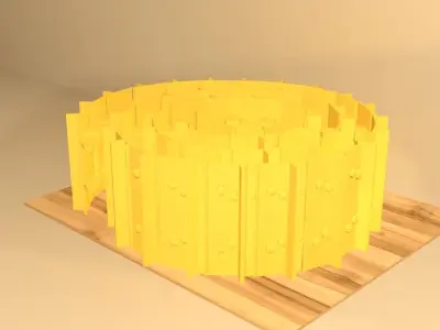 Track Wheel 3D model