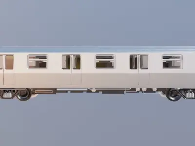 newyork subway train 3D model