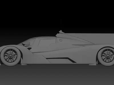 Cadillac V-LMDh 2022 3D model 3D print model purchase