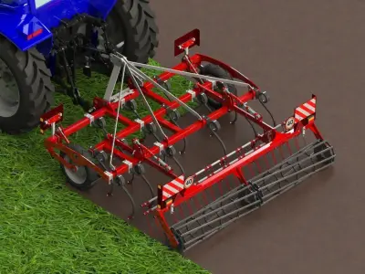 WG 0014 - Landscape cultivator 3r300 3D model