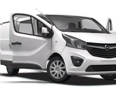 Opel Vivaro Van L1H1 HQInterior 2019 3D model