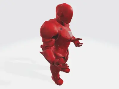super red suit 3D model