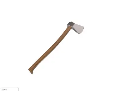 Frontier Axe one tenth Free 3D print model