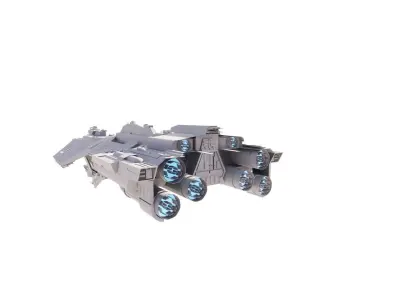 Spaceship-spacecraft-5 3D model