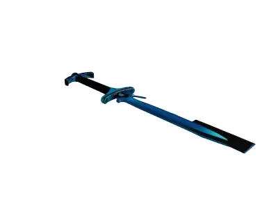 SciFi Glowing Sword 3D Model 3D model