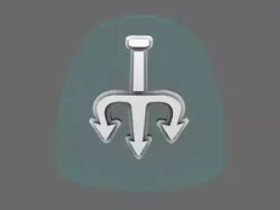 Star Tridents V10R Shoulder Symbols 3D print model