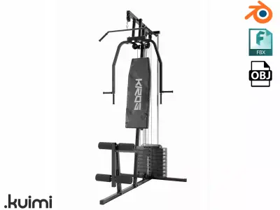 Gym Equipment 002 3D model