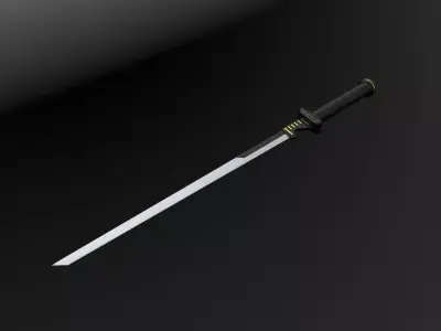 Sword in sky 3D model