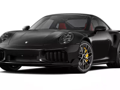 2026 Porsche 911 Turbo S SportDesign Package 3D model