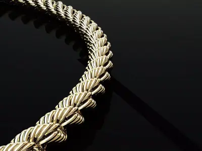 Rope Chain  3D model