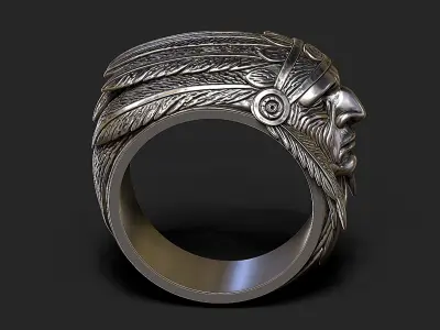 Indian Ring 3D print model purchase