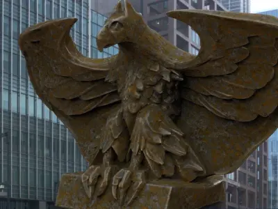 Gotham city Eagle 3D model