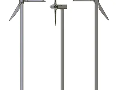 wind turbine 3D print model purchase