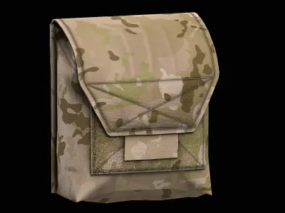 Spiritus Systems JSTA Pouch Low-poly 3D model