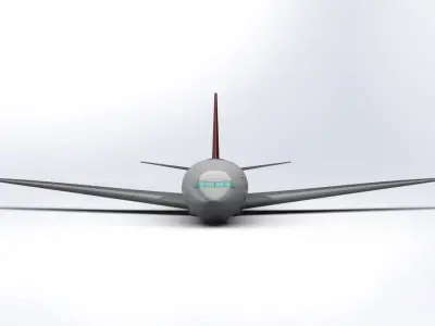 Boeing 737 - Detailed 3D Model 3D print model