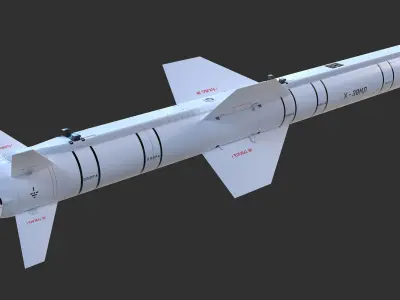 KH-38ML MISSILE 3D model