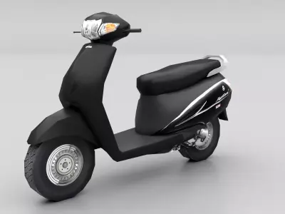 Activa 3G Low-poly 3D model