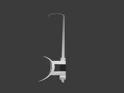 Jiangou Sword 3D Model Low-poly 3D model