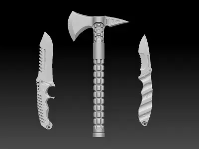 Combat Tactical Printable Collection 3D print model