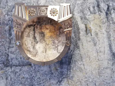 Man Ring Guy Julius Ceasar 3D print model