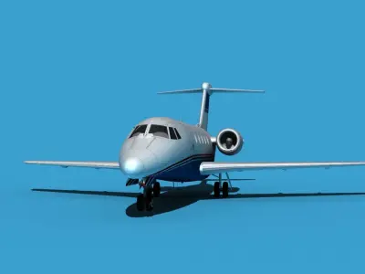 Cessna Citation 650 III V15 3D model