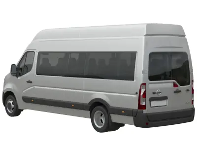 Nissan NV400 Passenger Minibus MAXI 3D model
