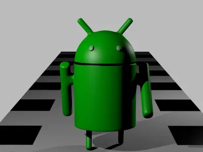Android 3d model - high poly 3D model