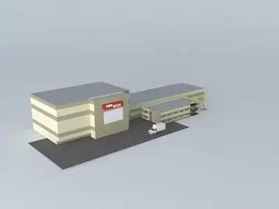FOOD FACTORY Free 3D model