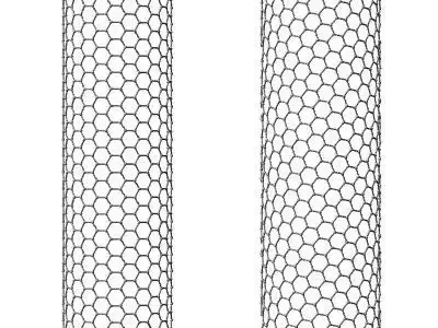 Carbon Nanotubes Free 3D model