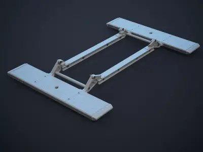 MH-6 Little Bird EPS Early 3D Print 3D print model