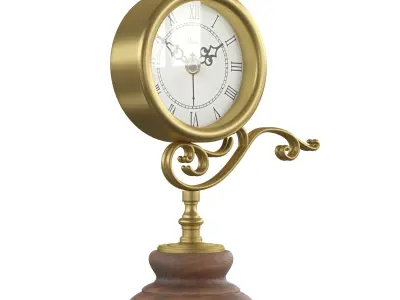 table clock 31 3D model