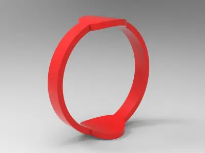 Bracelet ring 3D model