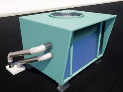 HVAC System Free 3D model
