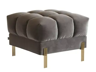 Sienna Grey Stool 3D model