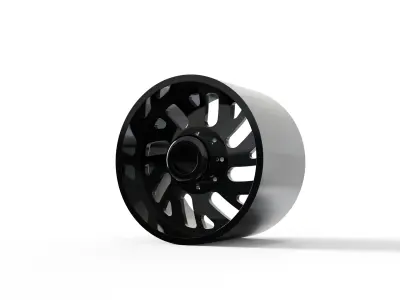 REAR SPECIALITY FORGED D022 WHEEL 3D MODEL 3D model